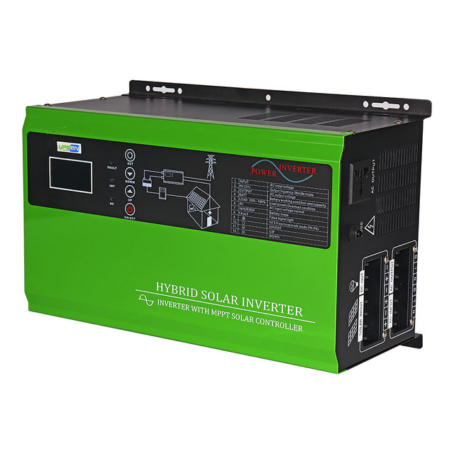 1KW -12KW Split Phase Inverter Pure Sine Wave Inverter with 120VAC / 220Vac Double Output with Battery  Charger