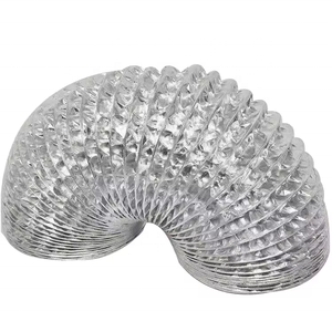 Fire Resistant <strong>Air</strong> Ducting <strong>Hose</strong> ID 50mm-500mm Aluminum Foil Duct <strong>Hose</strong> for Hvac Ventilation - Product Image 1