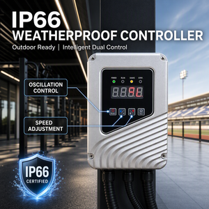 IP66 24 Zoll Hochwertiger Wandmontierter Industrieller Outdoor-Nebelventilator - Product Image 5