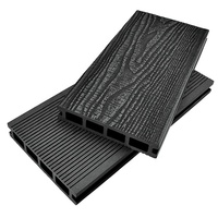 Revêtement de terrasse composite moderne antidérapant de haute qualité, installation par emboîtement, matériau WPC, imperméable, résistant à l'usure, pour terrasse extérieure