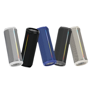 Tela al aire libre impermeable RGB luz Bluetooth inalámbrico BT altavoz estéreo Subwoofer <span class=keywords><strong>Boom</strong></span> Box reproductor de música de graves profundos - Product Image 3