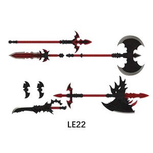 LE21-<span class=keywords><strong>23</strong></span> Bloques de Construcción Pequeños, Minifiguras <span class=keywords><strong>Berserk</strong></span>, Juguetes, Regalos, Personajes, DIY, Plástico, Educativos, Sets de Bloques de Construcción para Niños - Product Image 3