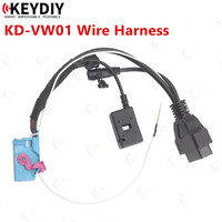 Faisceau de câbles GeiLiVity KD-VW01 pour lecteur de code de 4e génération et programmeur de clés de voiture USB 12V avec prise en charge de l'anglais