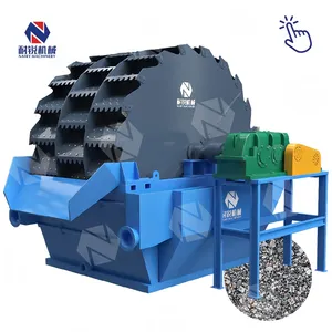 Thùng bánh xe silica cát rửa nhà máy Chrome thiếc quặng thiết bị chế biến cát máy giặt máy