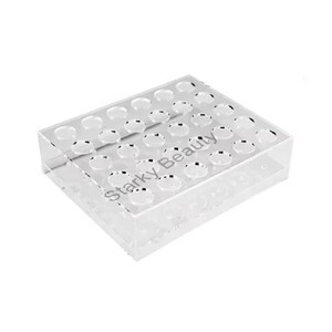 Gabinete de exhibición de esmalte de <span class=keywords><strong>uñas</strong></span> acrílico de alta calidad, botellas de polvo de hadas, contenedor, suministros <span class=keywords><strong>para</strong></span> <span class=keywords><strong>uñas</strong></span>, organizador de amuletos - Product Image 4