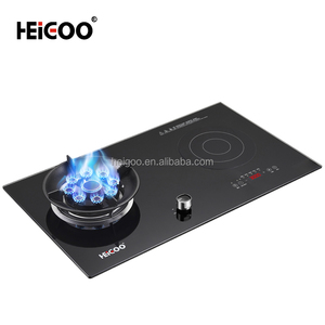 Nhà bếp nấu ăn thiết bị được xây dựng trong và bảng lai cooktops LPG đôi 2 Burner bếp gas và bếp điện cảm ứng - Product Image 1
