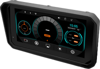 Écran GPS de navigation sans fil Android Auto pour moto, écran CarPlay sans fil pour voiture, F97 étanche IP67, écran IPS HD de 6,25 pouces