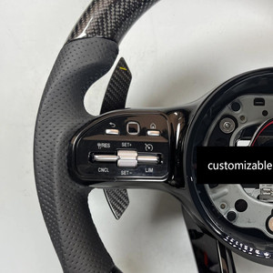 Volant en fibre de carbone à LED, best-seller, pour A180 A200 B200 C200 C260 E300 E200, modification aftermarket - Product Image 3