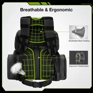 กระเป๋าอุปกรณ์ยุทธวิธีแบบกำหนดเองสำหรับเก็บกระสุน กระเป๋าเป้สะพายหลังแบบมืออาชีพพร้อมช่องใส่ปืน กระเป๋าเป้สะพายหลังยุทธวิธี - Product Image 4