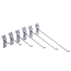 Factory Manufacturer's Retail <strong>Display</strong> <strong>Hooks</strong> Metal Steel and Metal Slatwall Hangers <strong>Cardboard</strong> Waterfall <strong>Hook</strong> Supply - Product Image 5