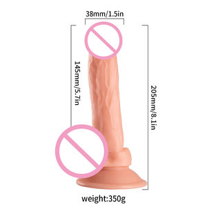 Realistische 8.3 Inch Pvc Zachte Sex Dildo Enorm Dik Met Sterke Zuignap Levensechte <span class=keywords><strong>Vagina</strong></span> Ontwerp Voor Mannen En Vrouwen - Product Image 5