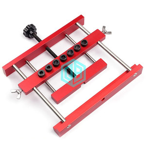 Woodworking <strong>Precision</strong> Mortising Jig And Loose Tenon Joinery Jig <strong>Connector</strong> Fastener 2 In 1 Punch Locator Doweling Jig <strong>Tools</strong> - Product Image 4