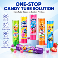 Tube d'emballage personnalisé en aluminium-plastique pour confiture avec bouchon à vis et impression UV, diamètre 12,7-35 mm, pour stockage alimentaire