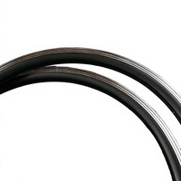 Jante de vélo BMX pliable en alliage d'aluminium noir 20x1.75 à double paroi, profondeur 30 mm, profil V aérodynamique avec surface de freinage CNC