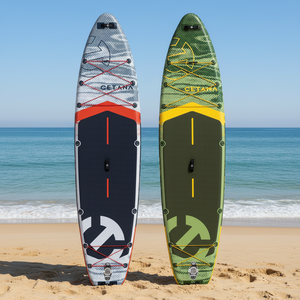 China Manufacture <b>Inflatable</b> Sup Board Drop Stitch+PVC+EVA Stand up Paddle Tablas With Accessories CT1718 High-Strength Construc - Product Image 1