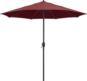 Ombrellone da Esterno con Logo Personalizzabile, Vendita Diretta dalla Fabbrica, Ombrello Pubblicitario da Spiaggia con Angolo e Altezza Regolabili. - Product Image 1