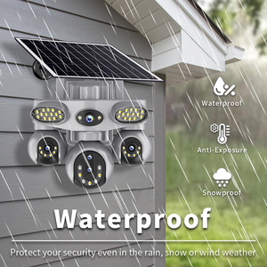 Cámara <span class=keywords><strong>de</strong></span> Seguridad CCTV 4G para Exteriores, 3 PTZ, Impermeable IP66, SC30A, con Audio Bidireccional, Visión Nocturna, <span class=keywords><strong>Sensor</strong></span> CMOS <span class=keywords><strong>de</strong></span> 12MP, Gran Angular - Product Image 4