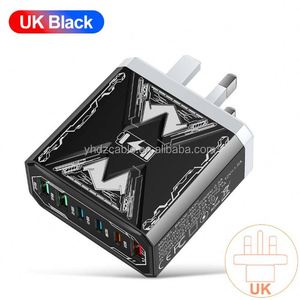 New 25W Multi Port Mobile Phone Fast Charging Head 3USB QC3.0 Travel <b>Adapter</b> with 3USB <b>C</b> PD <b>Adapter</b> for samsung iphone - Product Image 4