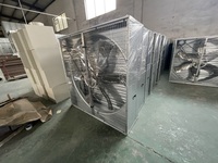 Ventilateur axial à pression négative mural en acier inoxydable 304 de 1380 mm pour élevages avicoles, bétail et serres