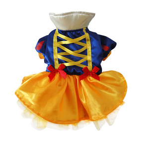 Disfraz de Perro con Temática de Blancanieves para Halloween, Adecuado para Perros Pequeños Tipo Poodle o Schnauzer. Adecuado para Todas las Estaciones. - Product Image 6