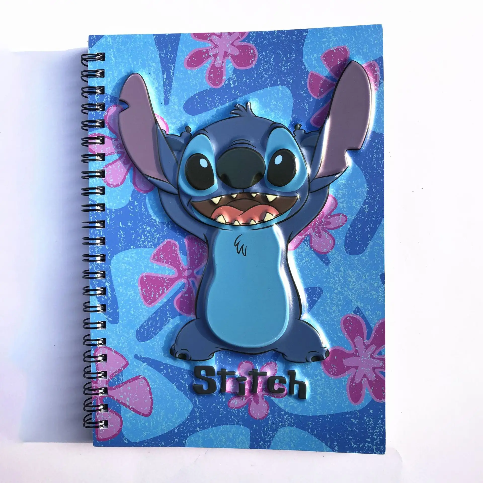 Stitch Notebook 3D Cover Office Stationery design Notebook diary