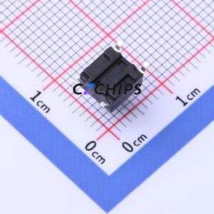 TD-1101SR-7.0H-160 Tactile Switch SMD,6x6mm Switch Single Pole Single Throw Round Button 1.6N Vertical Mount - Product Image 2