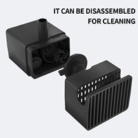 Micro-pompe à eau sans fil 5V, ultra silencieuse, petite pompe submersible pour fontaine à eau pour chat, chien, animal de compagnie