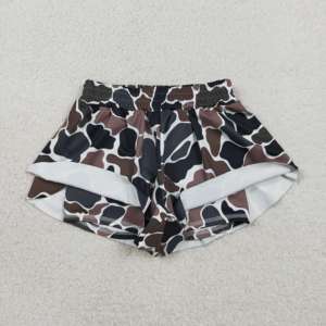 กางเกงขาสั้นลายเสือดาวแฟชั่นสำหรับผู้หญิง รุ่น RTS Hunting Camouflage School Team ดีไซน์แบบมีซับใน เหมาะสำหรับเล่นกีฬา ชุดคู่แม่ลูก - Product Image 6