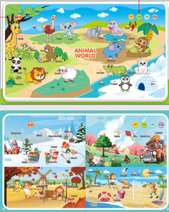 Sách giáo dục mầm non phổ biến sách trẻ em học bằng giọng nói vui nhộn phim hoạt hình tiếng anh Sách điện tử - Product Image 2