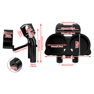 Kit di Supporto Regolabile per Manubrio Moto, Compatibile con Harley Touring Road Glide FLTRX dal 2015 in poi - Product Image 6