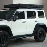 Nueva tienda de techo de coche familiar emergente, cubierta dura, techo de aluminio, triángulo, actualización de Camping, tienda automática en la azotea