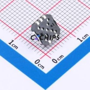 WS-1002-ACW05026 Multi-Direction Switch SMD-8P,7.5x7.5mm Switch Vertical Mount 100mA 12V - Product Image 2