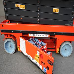 Elevador de tijera hidráulico eléctrico móvil a precio barato de fábrica de 12m, plataforma de andamio telescópica, <span class=keywords><strong>mesa</strong></span> elevadora, compra a granel para reventa - Product Image 5