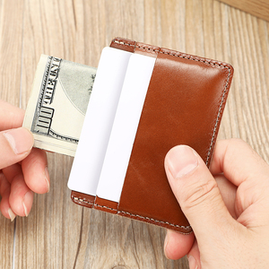 MARRANT Hombres Minimalista Slim Cartera de cuero ID Titular de la tarjeta de crédito Cartera de cuero genuino Titular de la tarjeta Cartera para hombres - Product Image 4