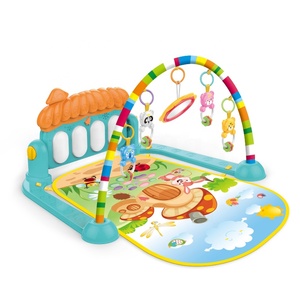 Wholesale En71 Newborn Infant <strong>Sleep</strong> Toys Foldable Soft Cotton Kid <strong>Floor</strong> Activity Gym Musical Piano Keyboard Baby Crawl Play <strong>Mat</strong> - Product Image 2