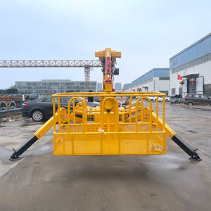 Machine de levage grue araignée 1.2 t Mini ascenseur d'araignée télescopique équipement de levage de grue sur chenilles <span class=keywords><strong>mobile</strong></span> avec panier d'homme - Product Image 4