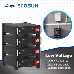 แบตเตอรี่เก็บพลังงานแสงอาทิตย์ Deye 2025 รุ่นใหม่ SE-G5.1 Pro-B 100Ah 51.2V 5.12KWh สำหรับใช้ในบ้าน แบบกึ่งโซลิดสเตท LiFePO4  6000 รอบการใช้งาน - Product Image 2