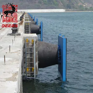 High performance doca marinha barco jetty fender de borracha cone