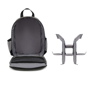 Water Resistant Nylon <b>Backpack</b> Minimalist Zipper Functional Storage Bag for Daily Use Bulk Supply - Product Image 1