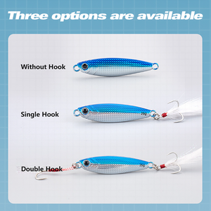 เหยื่อจิ๊กโลหะ MOOKZZ 5g-40g แบบแบน <span class=keywords><strong>ตก</strong></span>ช้า สำหรับตีไกลพิเศษ <span class=keywords><strong>ตก</strong></span><span class=keywords><strong>ปลา</strong></span>ชายฝั่ง ใช้ได้ทั้งน้ำจืดและน้ำเค็ม เหมาะสำหรับตกปลาเพิร์ชและปลากะพง - Product Image 5