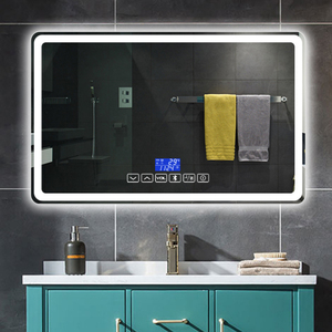<span class=keywords><strong>Espejo</strong></span> de <span class=keywords><strong>Baño</strong></span> Inteligente <span class=keywords><strong>con</strong></span> Altavoz <span class=keywords><strong>Bluetooth</strong></span>, Control por Voz, <span class=keywords><strong>Antivaho</strong></span>, Retroiluminación LED para Hotel - Product Image 2