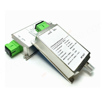 Mini Receptor Óptico CATV FTTH para Interiores, Nodo WDM, Conversor RF, Triplexer AGC 1310/1490/1550nm NOMEolvide CL-OR16