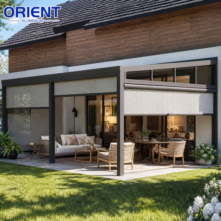 Aluminum Bioclimatic Pergola Canopy| Alibaba.com