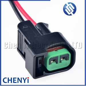 ชุดสายไฟ2ขาสำหรับ HP067-02021รถยนต์, หัวต่อหัวฉีดน้ำมันเชื้อเพลิงกันน้ำสำหรับ Hyundai IX35 Sonata Kia K5 KX3 Sorento Sportage - Product Image 1