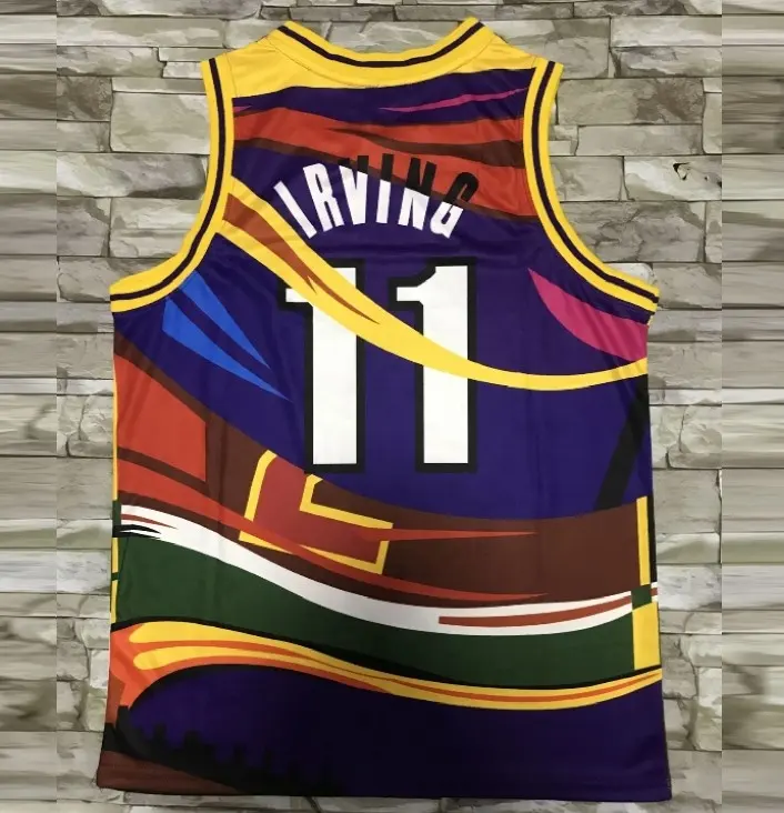 Kyrie Irving 2020 nuova maglia da basket cucita