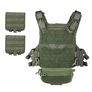 Chaleco Táctico de Liberación Rápida con Sistema MOLLE, Talla Completa, con Cinturón Ajustable y Bolsa Desmontable para Caza - Product Image 6