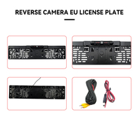 Caméra de plaque d'immatriculation de voiture Wemaer EU, étanche IP68, caméra de recul, vision nocturne AHD, équilibrage des blancs automatique, caméra automobile