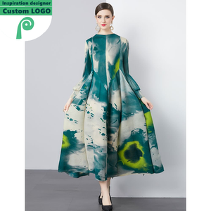 9413-118-966 <span class=keywords><strong>Abiti</strong></span> Lunghi <span class=keywords><strong>Eleganti</strong></span> da Donna su Misura, Ispirazione Vintage, Produzione OEM all'Ingrosso - Product Image 5