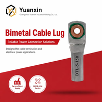 Cosses de câble bimétalliques en aluminium DTL-3 DTL-5-150 pour professionnels de l'électricité, en cuivre pour câbles électriques