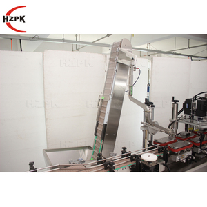 HZPK Round Bottle Essential Oil Wine Shampoo Washing Detergent Liquid Paste Cooking Oil Filling Capping Labeling <b>Machine</b> - Product Image 5